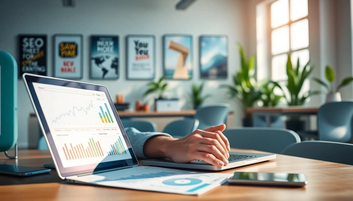 Analyze SEO performance data with a focus on modern digital marketing techniques.