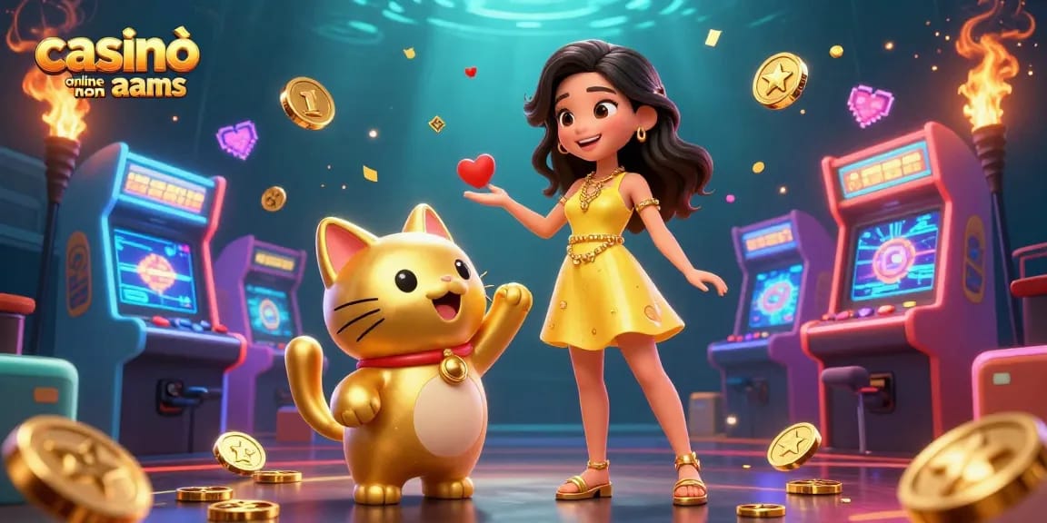 Impegnati con l'atmosfera vivace dei casinò online non AAMS con personaggi gioiosi ed emozione da arcade.