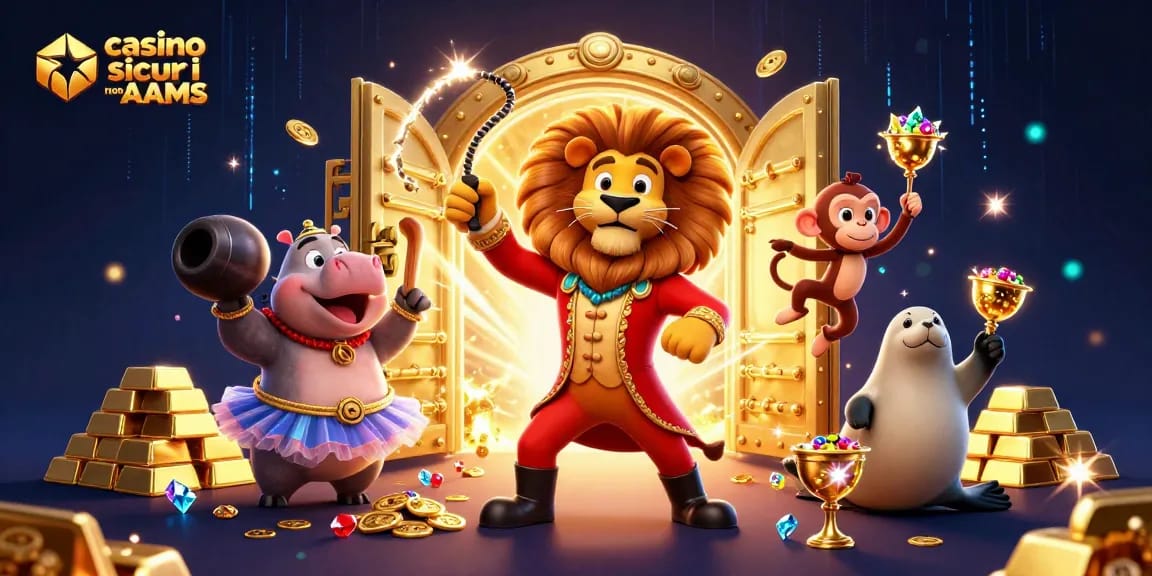 Vivi l'emozione nei casino sicuri non AAMS con personaggi 3D vivaci e premi mozzafiato.