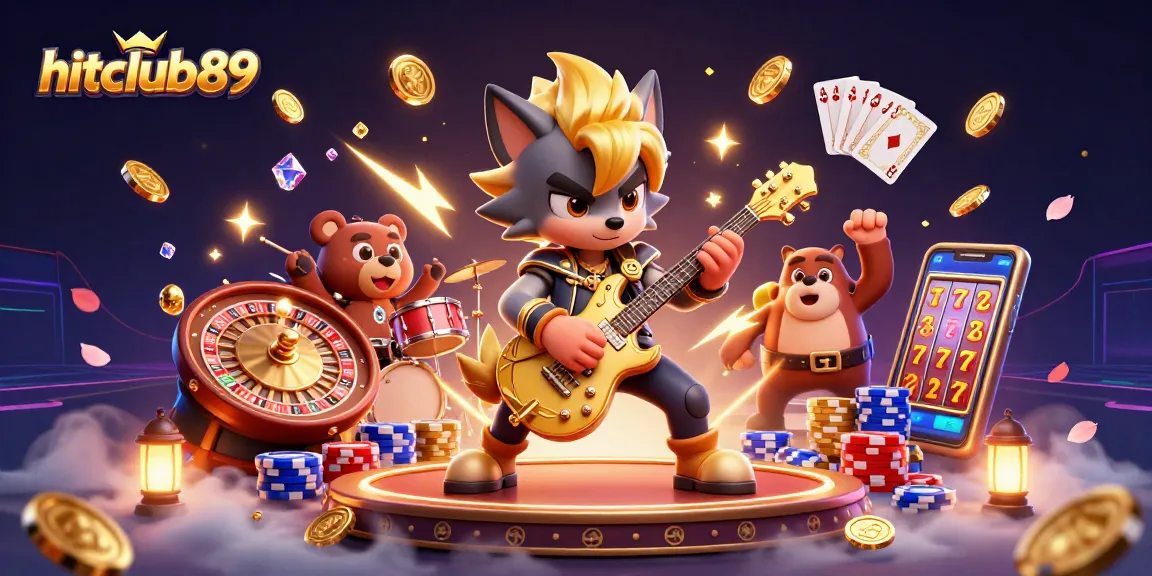 Experience vibrant gameplay excitement at hitclub89 with dynamic casino animations and thrilling characters.
