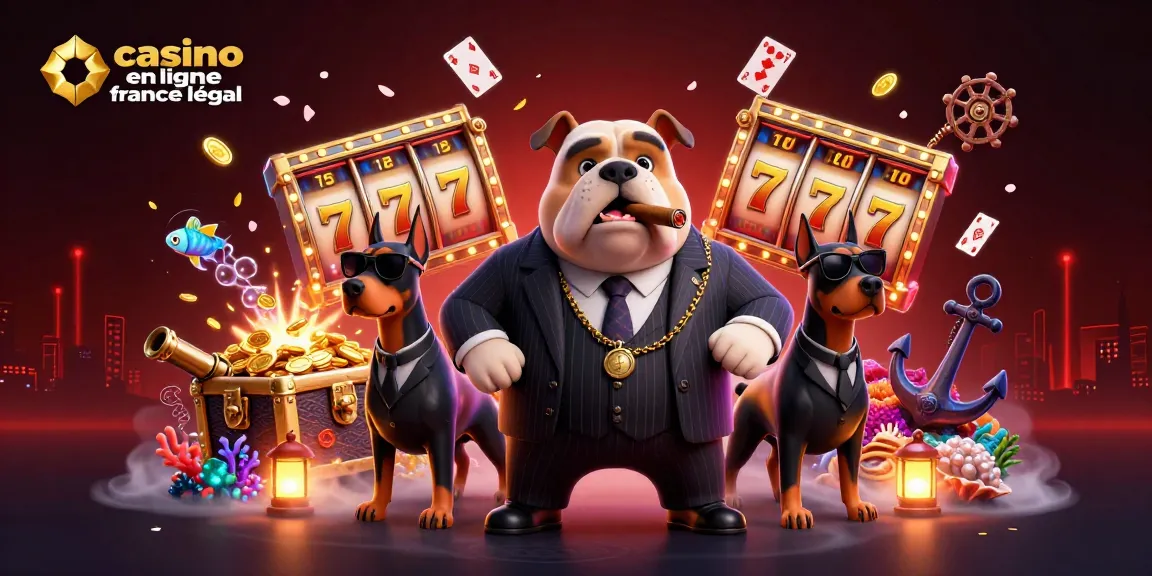 Profitez de l'excitation des jeux avec un bulldog mafia sur un casino en ligne France légal.