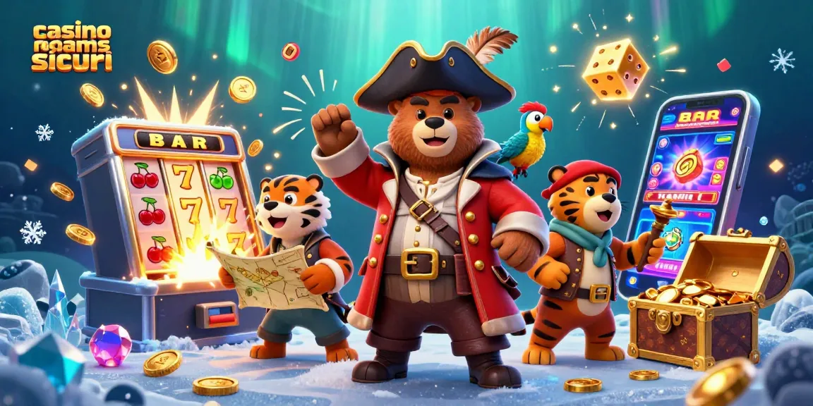 Gioca nei casino non AAMS sicuri e vinci premi ricchi con giri gratuiti e jackpot scintillanti.