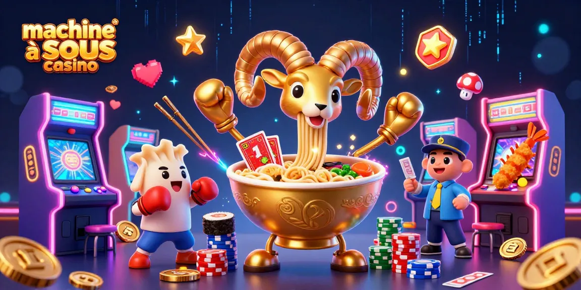 Jouez aux machines à sous de casino avec des personnages amusants dans un environnement dynamique et coloré.