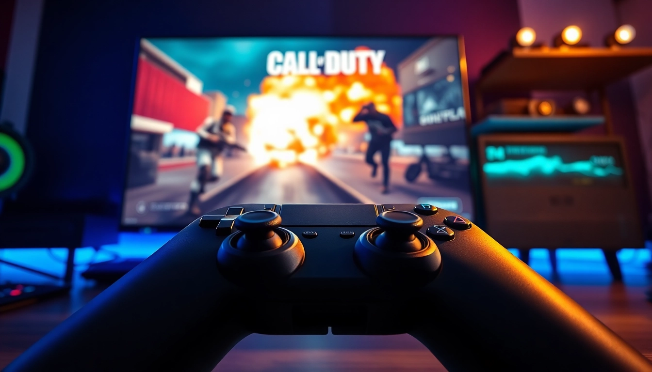 Experience the Best cod Cronus zen script with an exciting gaming setup showing advanced customization.