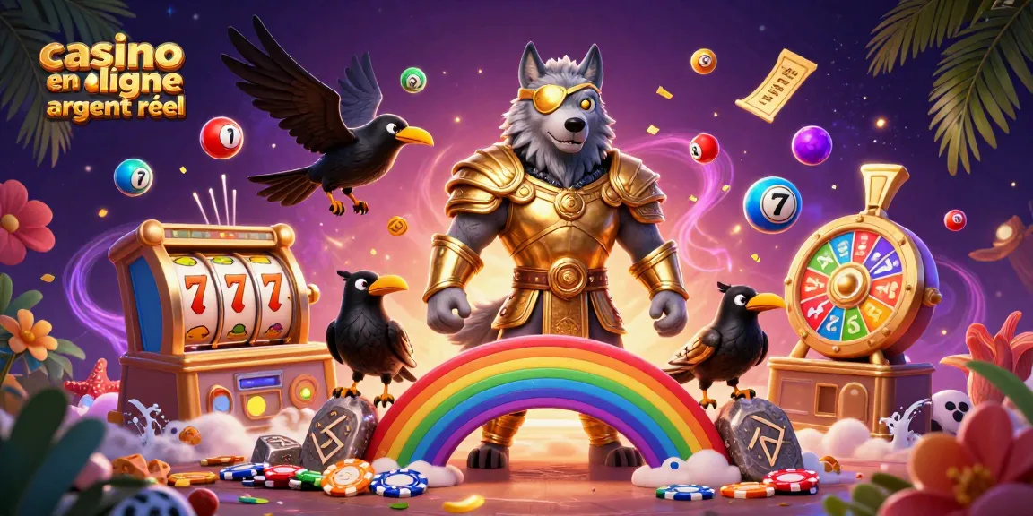 Jouer au casino en ligne argent réel avec Odin, les corbeaux et des éléments de machines à sous dynamiques.