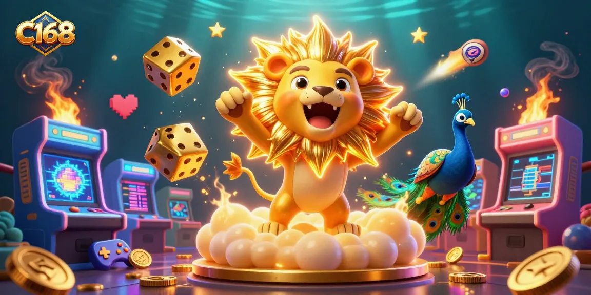 Immerse in the rich visuals of C168, where vibrant characters and dynamic gameplay captivate the casino heart.