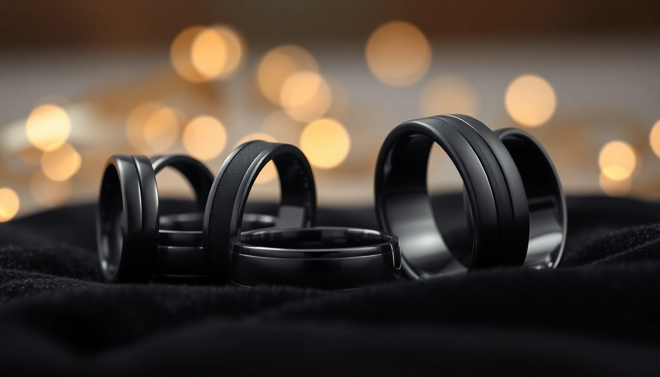 Stunning Black Wedding Rings for Men: Style, Significance, and Selection Guide