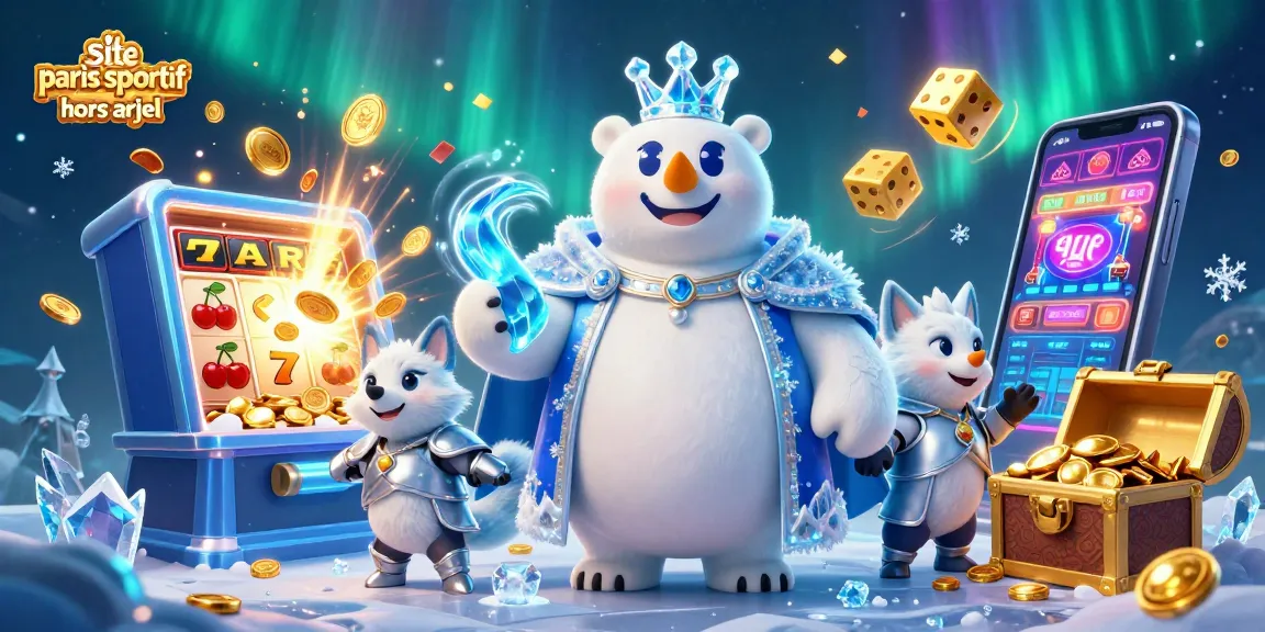 Pariez sur le site paris sportif hors arjel avec ce visuel captivant de jeux et d'animations.