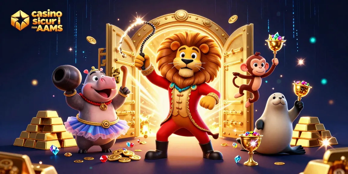 Vivi l'emozione nei casino sicuri non AAMS con personaggi 3D vivaci e premi mozzafiato.