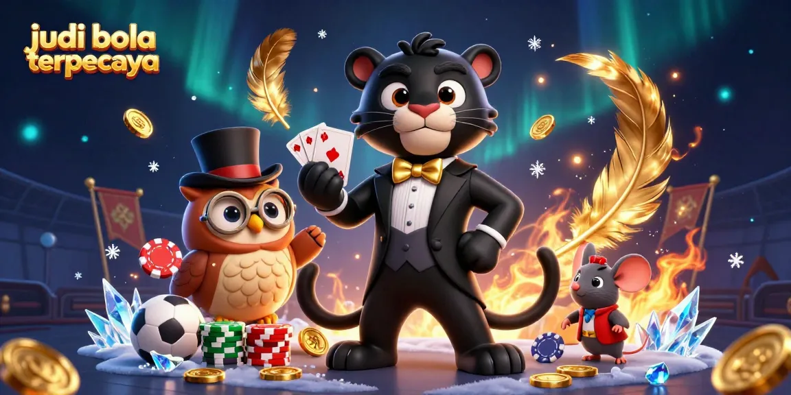 Experience exhilarating judi bola terpercaya with engaging sports themes and vibrant characters in a dynamic betting scene.