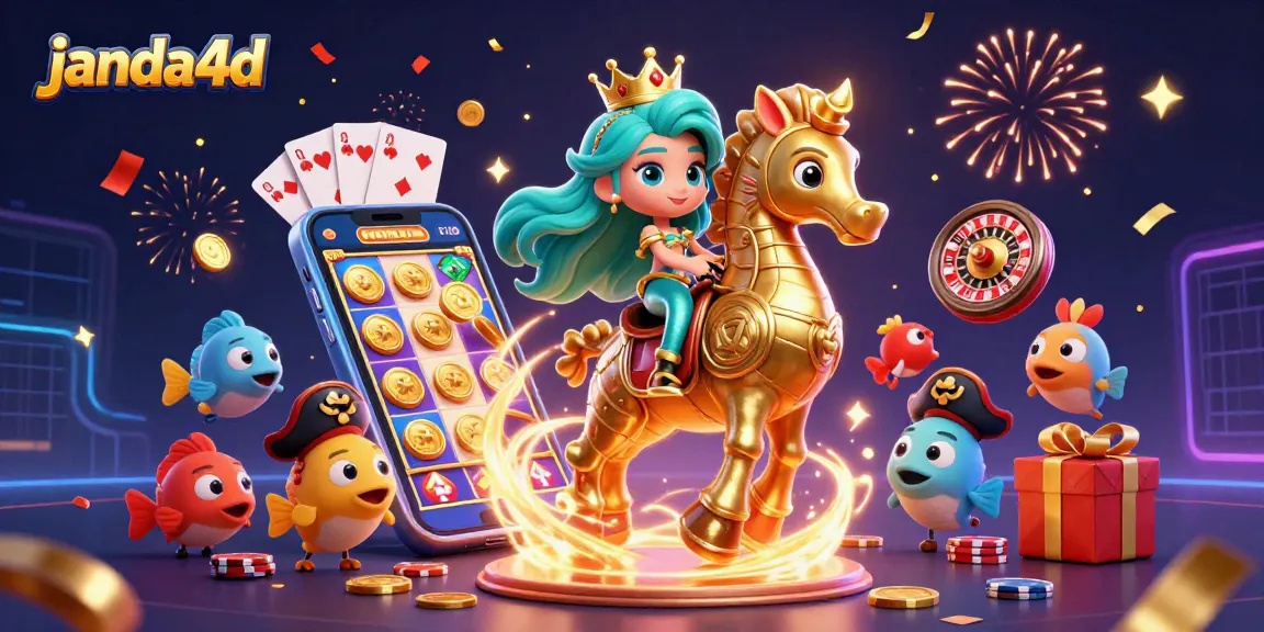 Janda4D menyajikan ilustrasi mermaid beraksi dalam permainan slot dan kartu dengan gaya menarik.