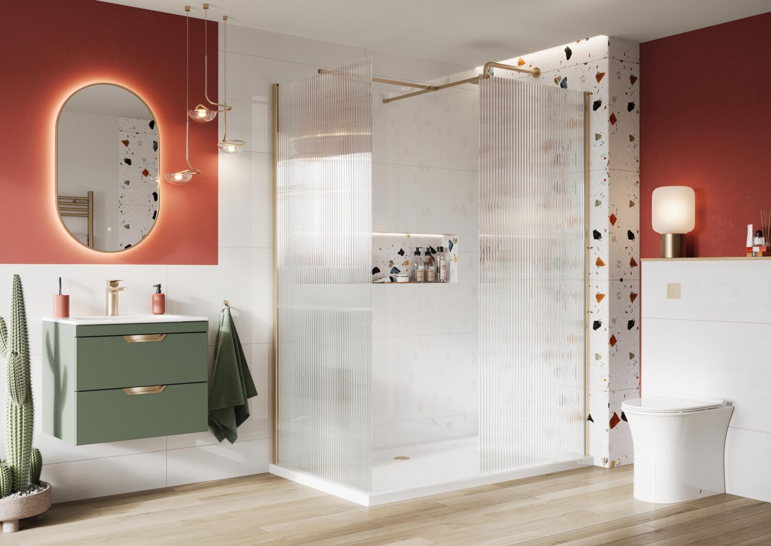 Paroi de douche à l'italienne : avantages, styles et matériaux à connaître