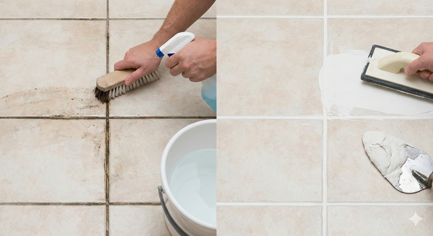 Restore Shine Using tile and grout cleaning south austin tx