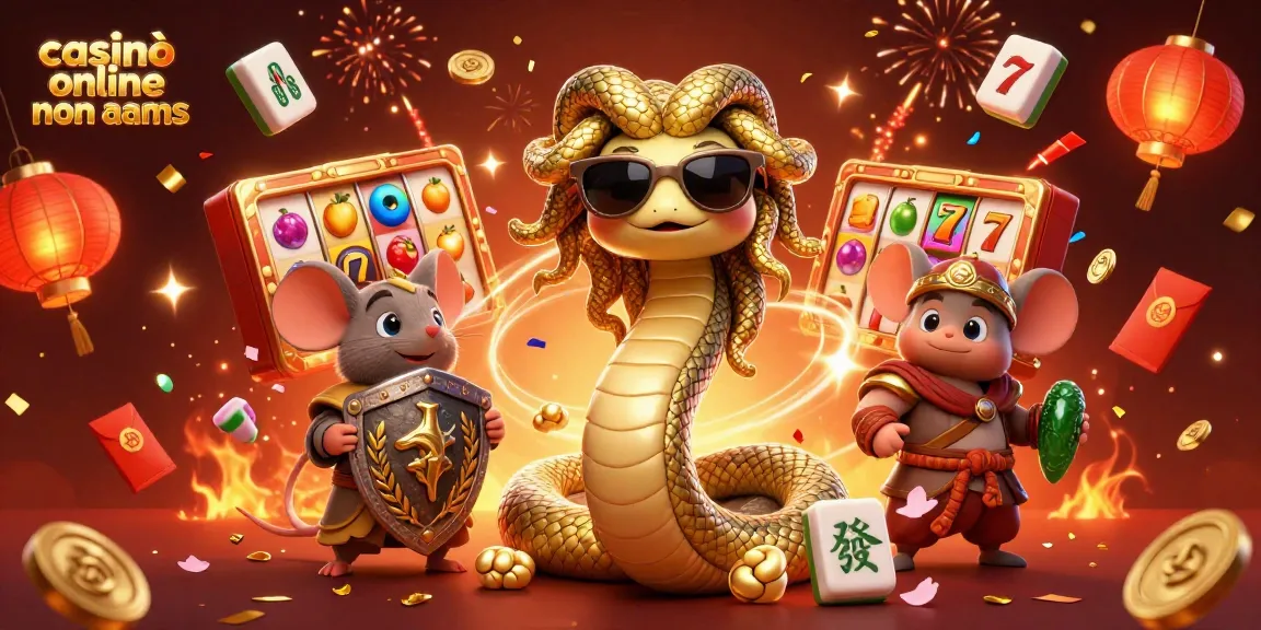 Scopri il miglior gioco nei casinò online non AAMS con slot vivaci e simboli fortunati.