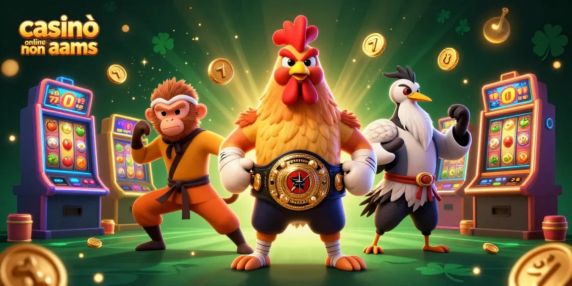 Interagisci con i casinò online non AAMS che presentano personaggi vivaci su un pavimento di gioco dinamico.