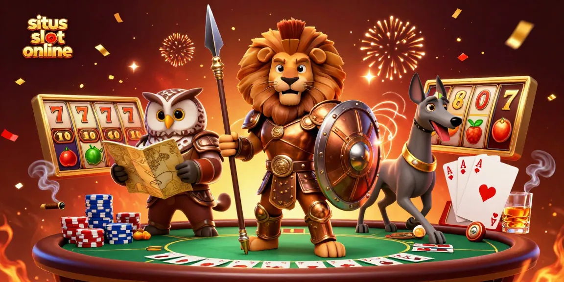 Experience thrilling slot games at situs slot online with exciting jackpots and vibrant characters.