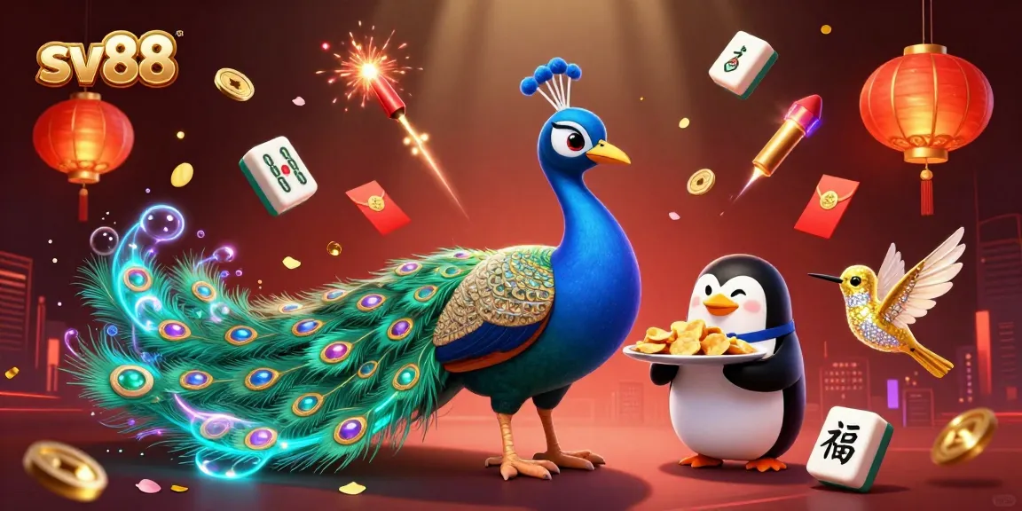 Experience the excitement of sv88 with vibrant casino-themed visuals featuring dynamic game elements and enchanting characters.