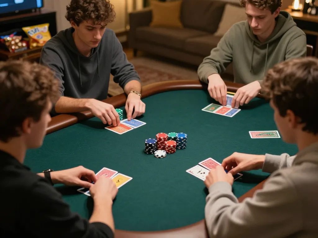 rr88 online poker game in action with players focused on strategy and chips stacked on the table