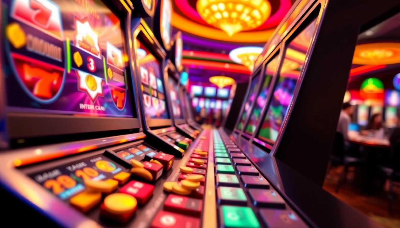 Menangkan slot interwin dengan mesin slot yang memukau di kasino.