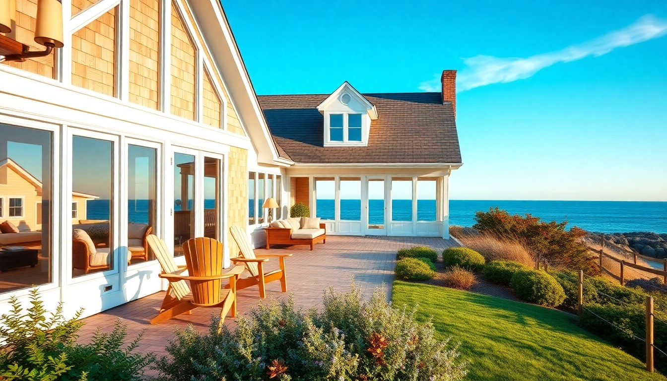 Cape Cod home addition showcasing a beautifully designed new space with coastal views.