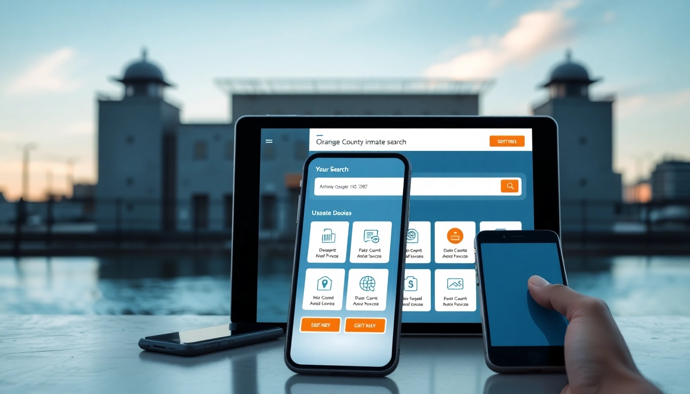 Enhance your Orange County inmate search experience with user-friendly digital tools.