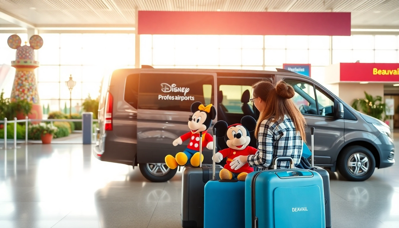 Book a seamless Beauvais Airport to Disney Transfer for a magical family journey.