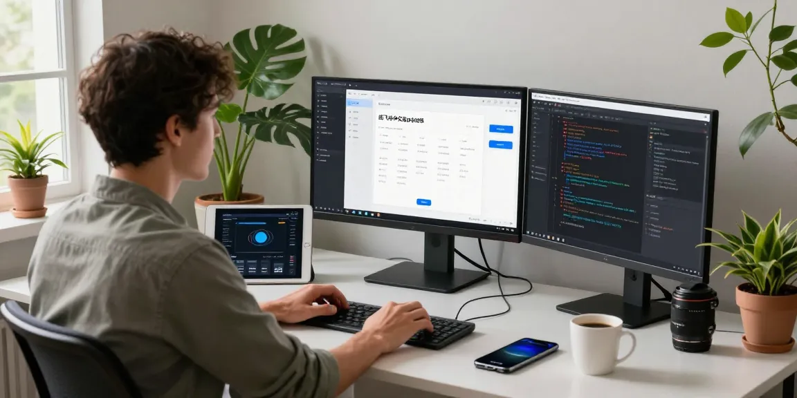 Engaging with the 纸飞机中文版 app in a modern tech workspace, highlighting features and productivity.