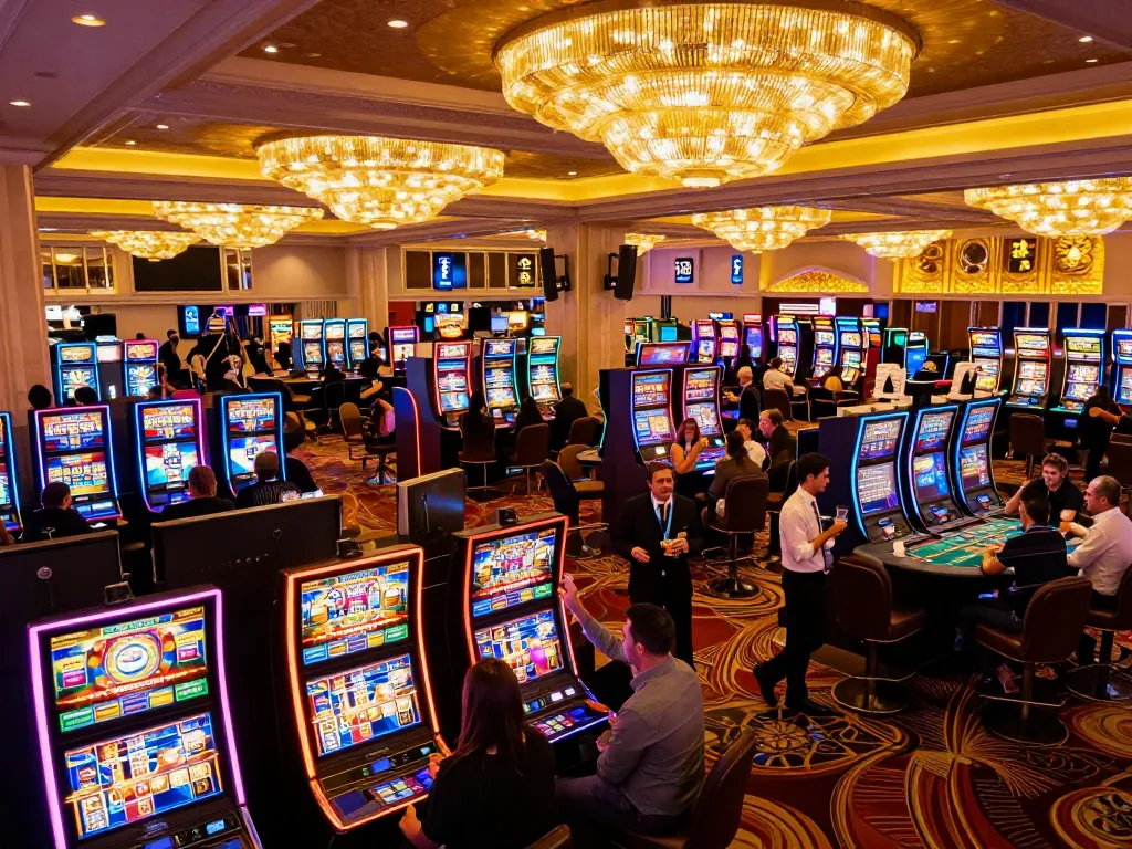 Engaged players celebrating wins at a vibrant casino showcasing top quality widgets through dynamic gameplay.