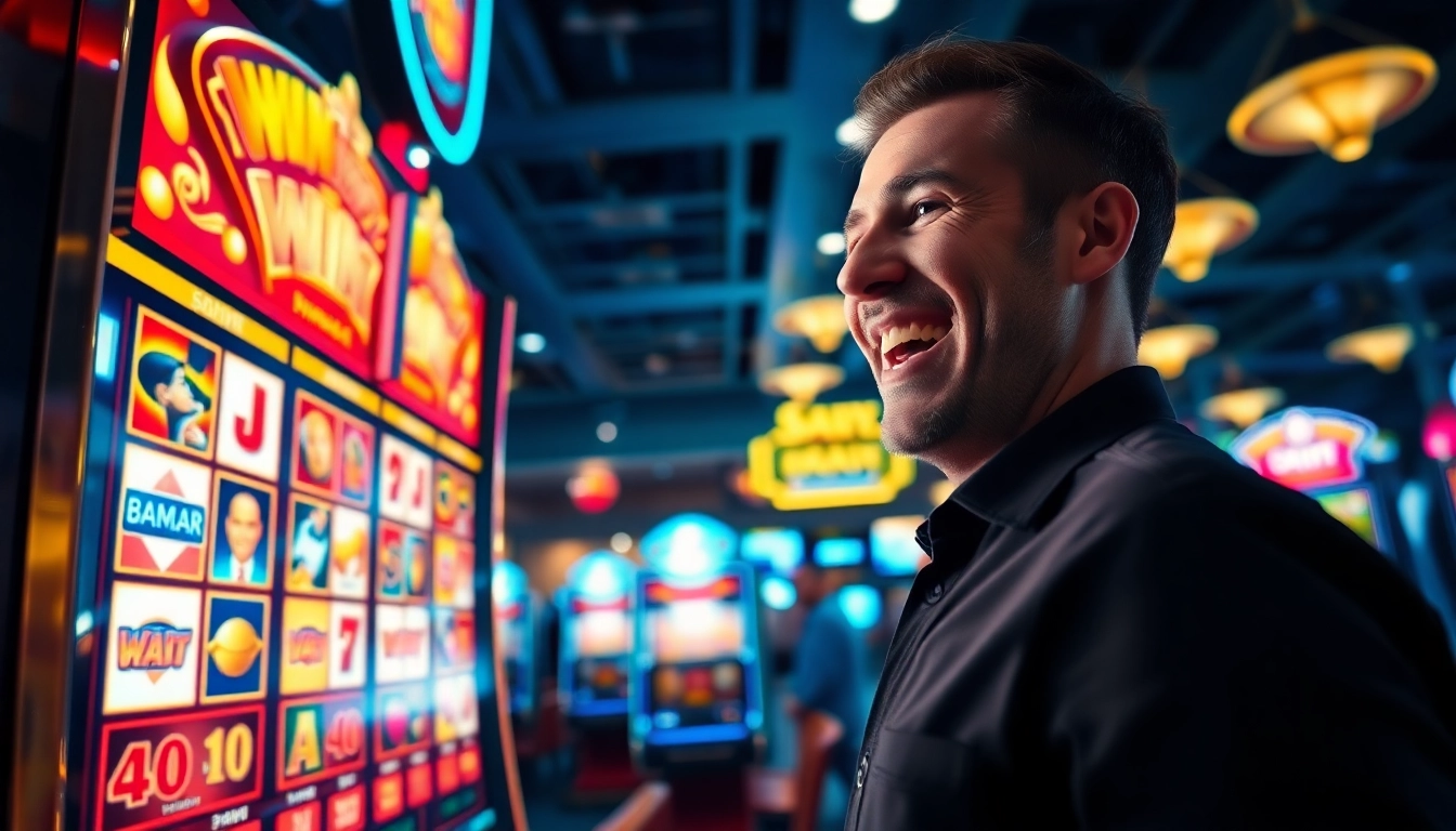 Raih kemenangan besar di slot gacor hari ini dengan suasana kasino yang ceria.