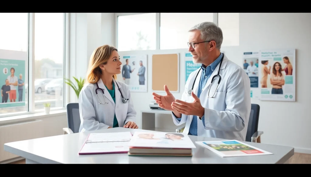 Enhance your Health with expert insights in a modern clinic setting.