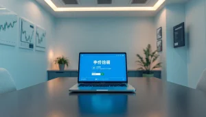 상품권신용카드 거래를 강조하는 시각적으로 매력적인 오피스 풍경으로 전문성과 혁신을 보여주는 이미지