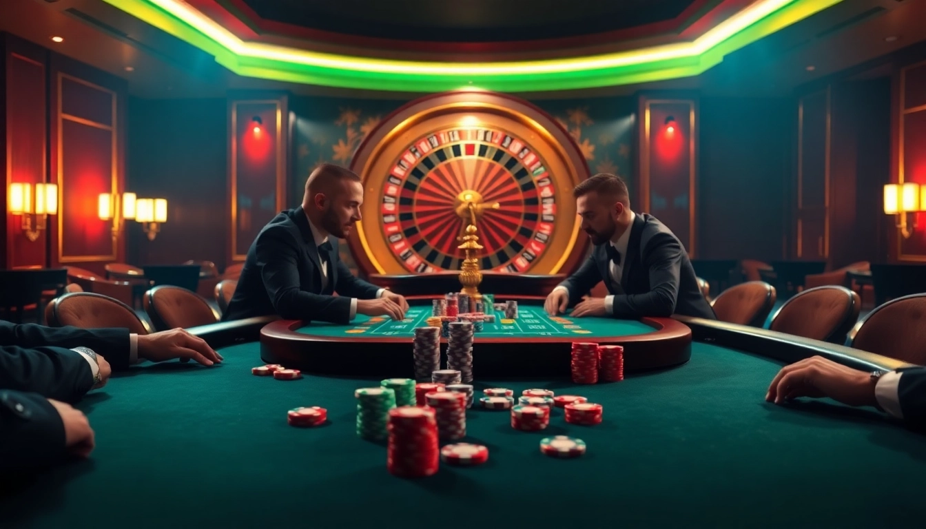 Experience high-stakes poker at https://jun88buzz.info/ with intense gameplay and vibrant casino ambiance.