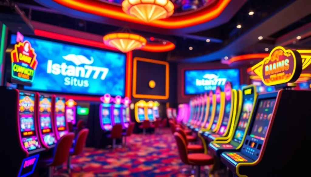 Mainkan peluang emas di Istana777 Situs dengan slot dan meja permainan digital yang menggembirakan.