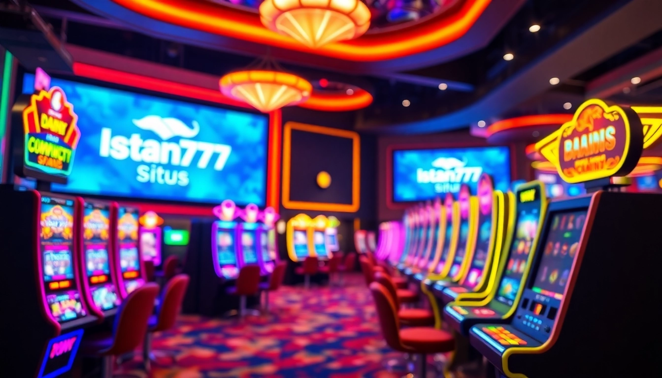 Mainkan peluang emas di Istana777 Situs dengan slot dan meja permainan digital yang menggembirakan.