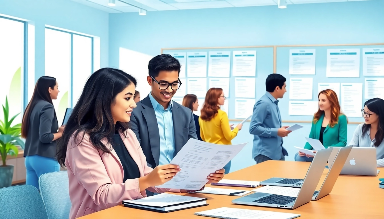 Engage with Job Help resources in a supportive career counseling environment.