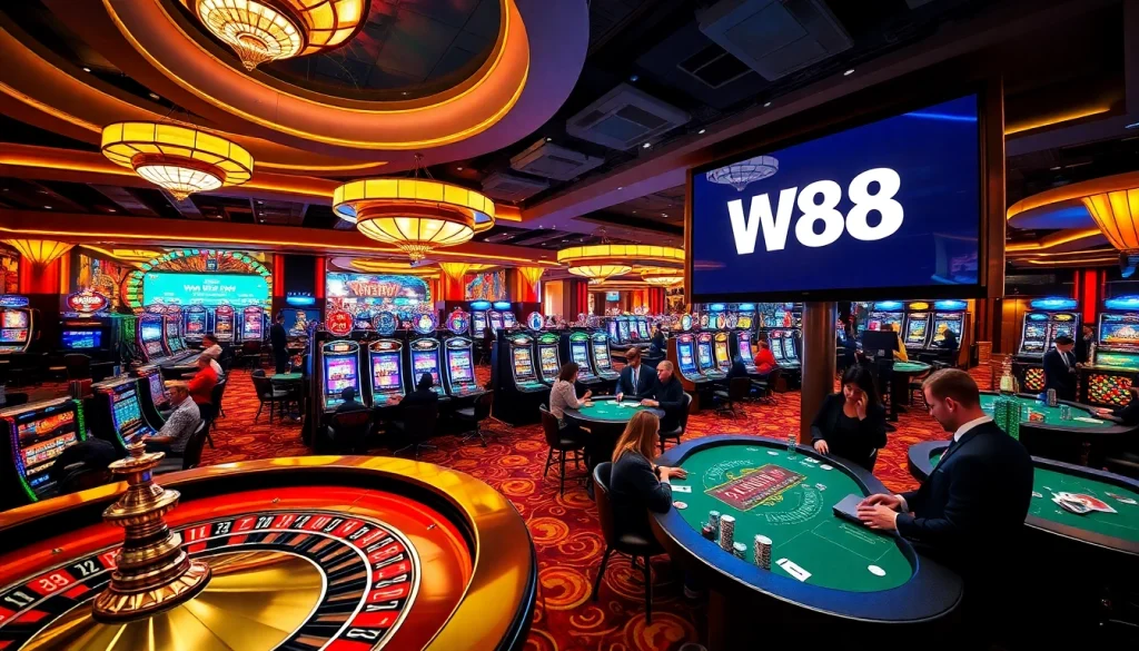 Trải nghiệm cảm giác cược tại casino khi khám phá liên kết truy cập W88 cho trải nghiệm trò chơi trực tuyến độc quyền.