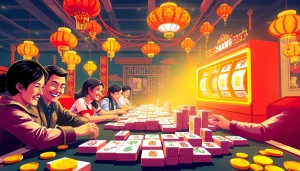 Menangkan slot demo mahjong dengan suasana kompetitif yang cerah dan mengasyikkan.