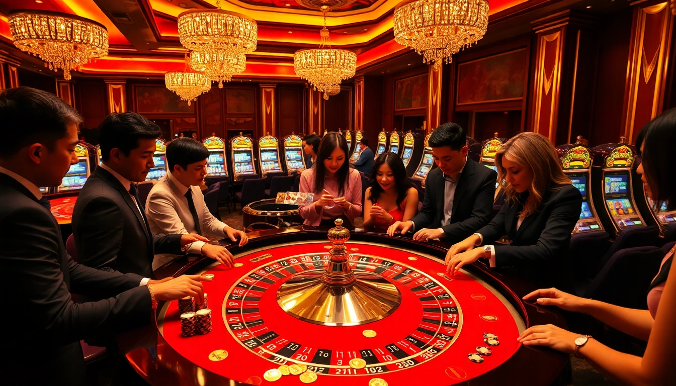 Players immersed in a high-stakes casino environment with roulette table, highlighting hidden wiki onion connections.