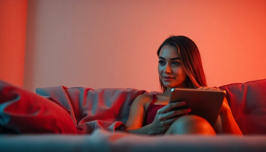 Engaging NSFW AI chat interaction showcasing warmth and intimacy for adults.