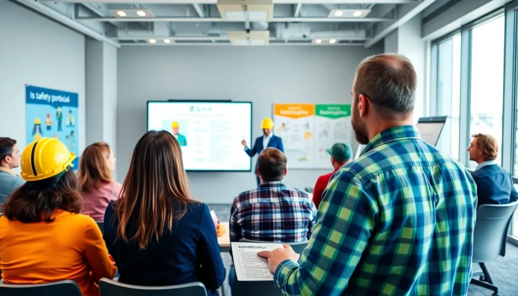 Engage in OSHA training in the Carolinas, fostering workplace safety and compliance in a professional setting.