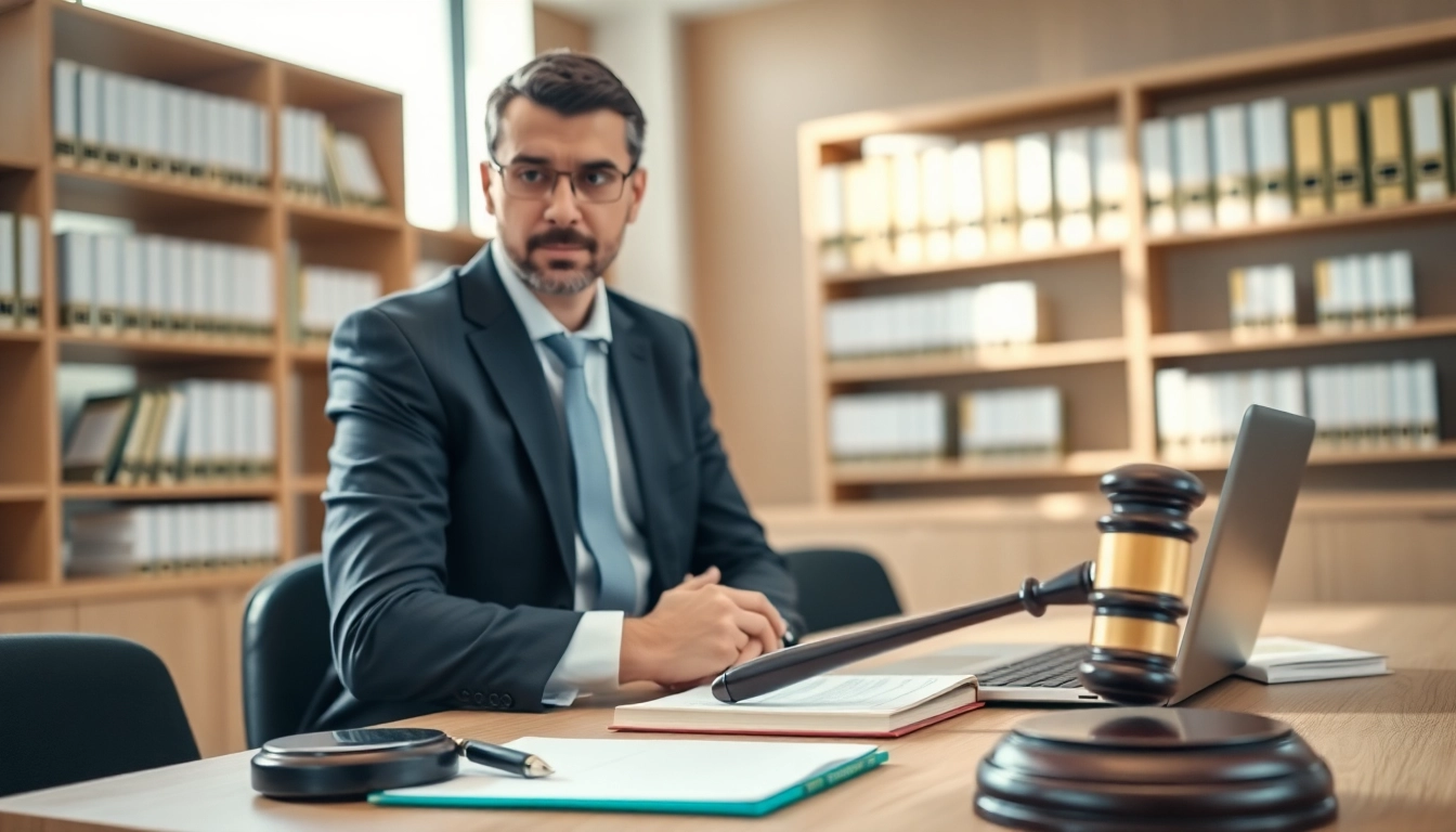 Diskussion über Sexualstrafrecht in einer modernen Kanzlei, professioneller Anwalt mit Klienten.