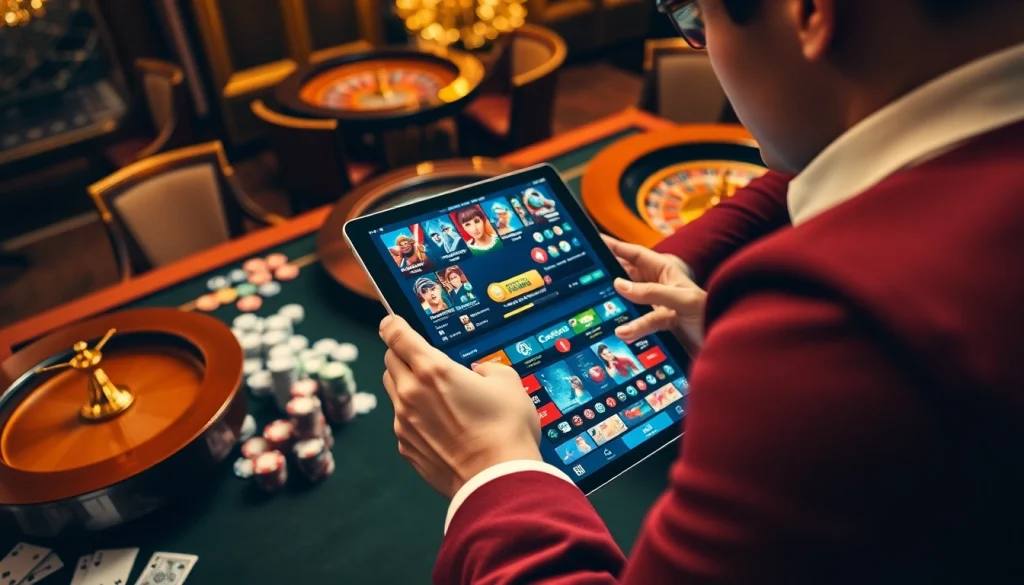 Découvrez l'excitation du casino en ligne Français avec des jeux en ligne dynamiques et un design luxueux.
