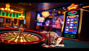 Découvrez le frisson du casino en ligne France avec des machines à sous vibrantes et des jetons de poker.