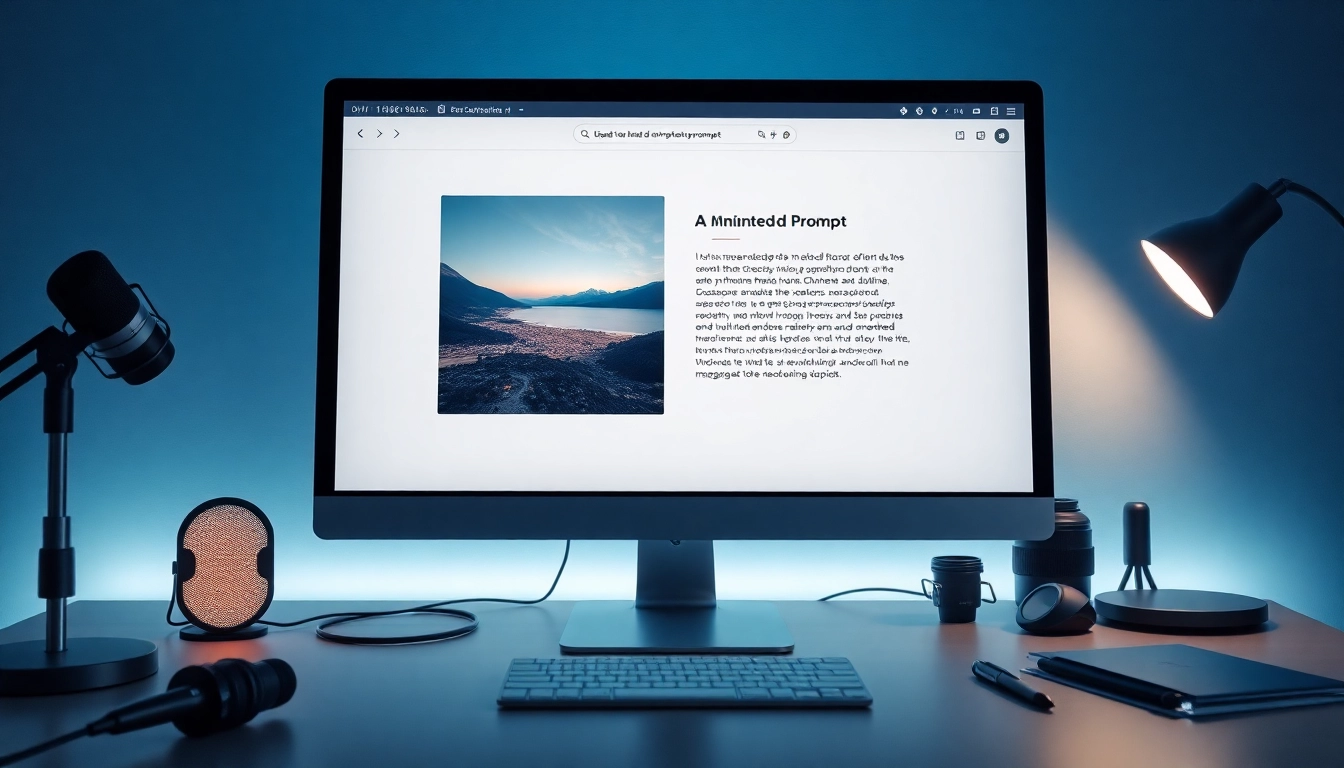 High-quality interface of an image to prompt generator showcasing generated text prompts from uploaded images.