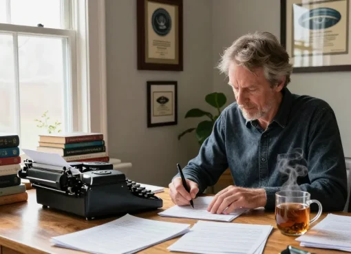 Explore T Allen Greenfield's writing environment at https://tallengreenfield.com, showcasing spirituality and UFO literature.